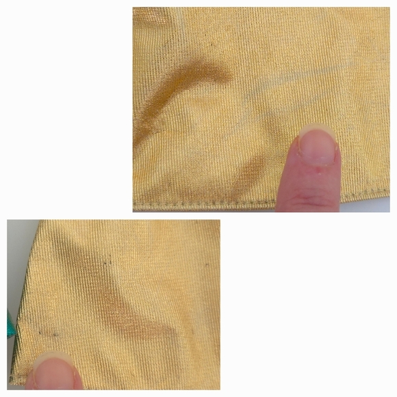 Barbie Holiday Collection Green & Gold Party Dresses (Set of 2 Doll Outfits) - Picture 9 of 9